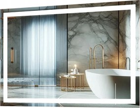 Fürdőszobai Megvilágított Led Tükör 40x50 Lunara