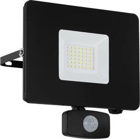 EGLO 97462 FAEDO Kültéri Reflektor Fekete, Átlátszó IP44