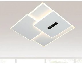 LED Dimmelhető mennyezeti lámpa LED/95W/230V 3000-6500K fehér + távirányítás