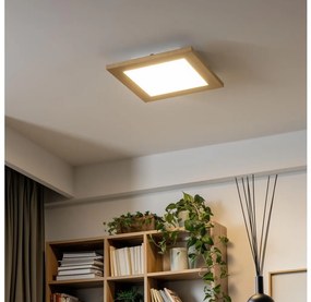 Eglo - LED RGBW dimmelhető SALOBRENA-C panel LED/16W/230V barna + távirányító