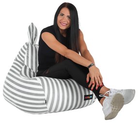 Babzsák Lampo (szürke + fehér). 1020915