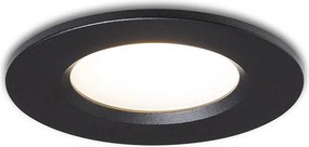 RENDL NONO DIMM süllyesztett lámpa fekete 230V LED 7W IP65 3000K