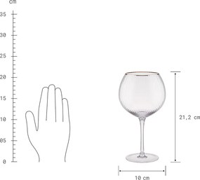 GOLDEN TWENTIES Gin Tonic pohár 650ml