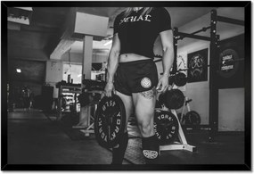 Poszterek keretben 60x40 Edzőterem Edzés Teljesítmény