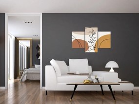 Kép - Boho formák (90x60 cm)