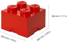 Tároló doboz 4-es, többféle - LEGO Szín: růžová