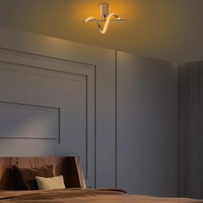 Aranyszínű LED mennyezeti lámpa ø 7 cm Likma – Opviq lights