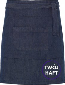 Konyhai Kötény Vendéglátóipari Védőkötény Hímzett Logo farmer