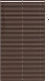 vidaXL Zsaluzia Állítható Sötét barna mintával 213 x 120 cm PVC