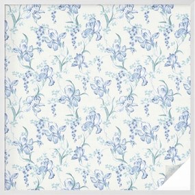 Öntapadós Ablakfólia Adatvédelem Kék virágok 100x100