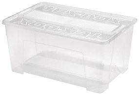 TEX BOX tárolódoboz 48 l, átlátszó