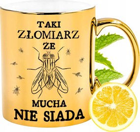 Prémium Arany Csillogó Bögre Aranyos Ajándék Nyomtatott Fotóval