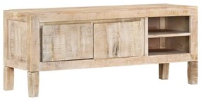 tömör mangófa TV-szekrény 110 x 35 x 46 cm