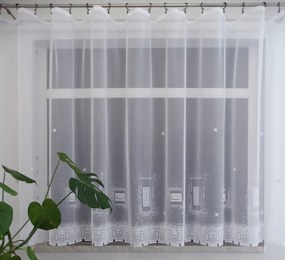 Mg Függöny 2500 Fehér 350X150 pamut szalaggal Ár