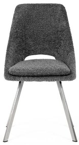 Szürke Bouclé Étkezőszék. DCL-W1174 GREY2