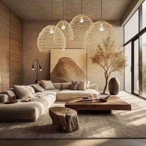 Immax 08261L - kábelre függesztett BOHO DELICADO csillár 1xE27/40W/230V átm. 60 cm