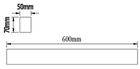 LED Fénycsöves lámpa LINIK LED/20W/230V 4000K fehér