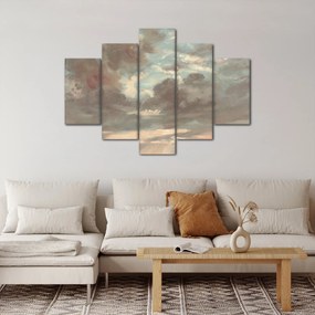 Kép - John Constable, Cloud Study Stormy Sunset, reprodukciók (150x105 cm)