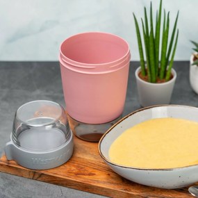 Westmark háromrészes ételtartó edény, 1150 ml, rózsaszín, L