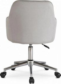 TOM forgószék, szürke bársony