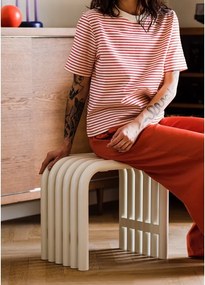 Bézs fém kerti szék Nokk – noo.ma