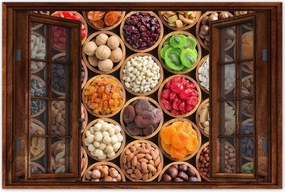 Poszterek 90x60 Bakalie és dió