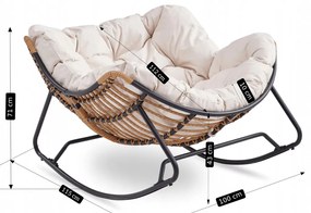 Hintafotel Bézs Párnával. ELTON