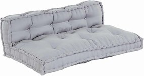 vidaXL Moduláris kanapé 2 pcs Szürke 120 x 80 x 38 cm szövet