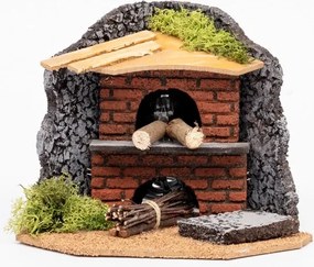 Fontanini Fa kályha világítással 220V, 16cm