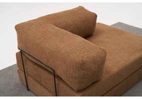 Kétszemélyes kanapé Comfort - Barna v2