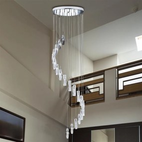 Függeszték Króm SCULPTURED ICE SEARCHLIGHT 888-20