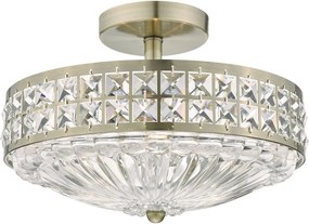 Dar Lighting OLONA OLO5375 Plafonlámpa 3x40W/E14