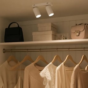 Rabalux 73086 - YORLI spotlámpa 2xGU10/7W/230V fehér