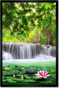 Poszterek keretben 40x60 Vízesés Thaiföldön