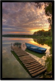 Poszterek keretben 40x60 Naplemente Wolsztyn