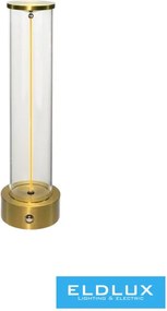 UNIVERSO Tölthető asztali lámpa DC:5V 2000mAh 3w 140lm CCT D70x245mm IP20 Óarany