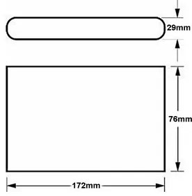 LED Kültéri fali lámpa FLOW LED/6W/230V IP54 fekete