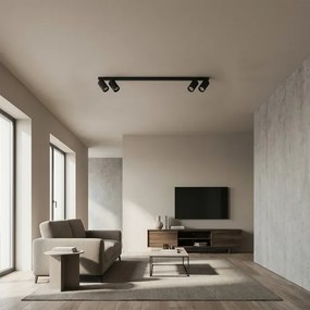Brilagi - SELE LONG spotlámpa 4xGU10/30W/230V fekete