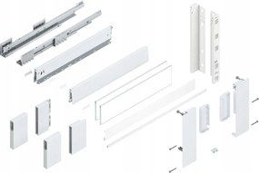 Blum Fiók Merivobox 600 Magas E belső fehér 40kg