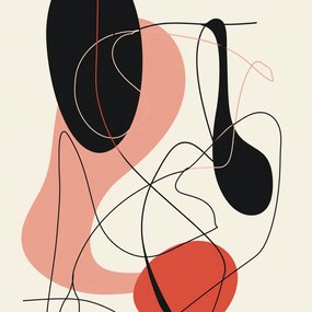 Poszter 80x80cm Absztrakt vibráció