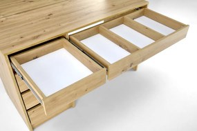 Hollywood XL fésülködő/sminkasztal artisan tölgy