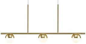 Nordlux - Csillár zsinóron CONTINA 3xG9/5W/230V réz