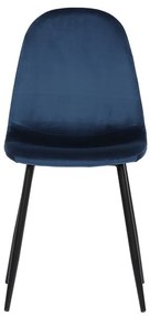 Kék Bársony Étkezőszék. CT-971 BLUE4