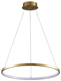 Polux LED Csillár zsinóron LEA LED/20W/230V 4000K átm. 50 cm arany SA2213