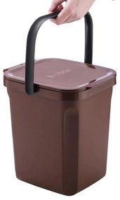 Denox Organic Biohulladék-tároló 10 l, barna
