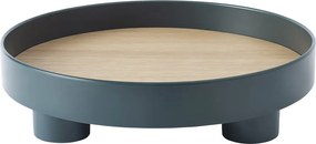 Muuto Platform Tálca Kerek 30 cm Sötétzöld