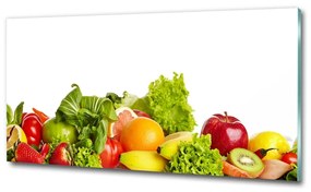 Fali üvegkép Gyümölcsök és zöldségek osh-68110419