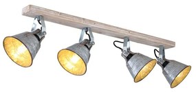 Globo 15366Z-4 - Spotlámpa GÜNTHER 4xE27/60W/230V