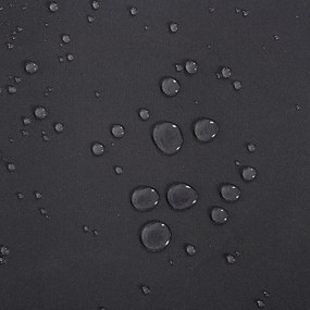 Függőleges napellenző, vízálló árnyékoló, szürke, 2,5 x 1,6 m (Ma x SZ)