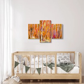 Kép - őszi erdő (90x60 cm)